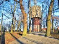 Wodociągowa wieża ciśnień w Kamieniu Pomorskim