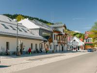 Rynek w Krościenku nad Dunajcem