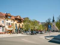 Rynek w Krościenku nad Dunajcem