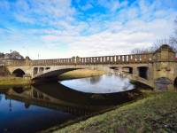 Most nad Regą w Trzebiatowie