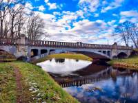 Most nad Regą w Trzebiatowie