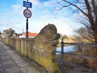 Most nad Regą w Trzebiatowie