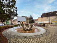 Fontanna w Trzebiatowie 