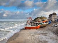 Przystań rybacka w Chłopach