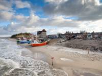 Przystań rybacka w Chłopach