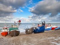 Przystań rybacka w Chłopach