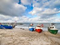 Przystań rybacka w Chłopach