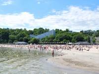 Plaża w śródmieściu Gdyni