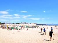 Plaża w śródmieściu Gdyni