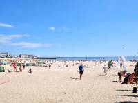 Plaża w śródmieściu Gdyni