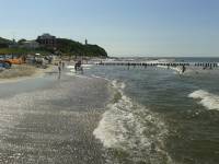 Spacer po plaży w Niechorzu