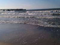 Spacer po plaży w Niechorzu