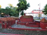 Miniatura malborskiego zamku