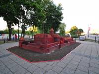 Miniatura malborskiego zamku