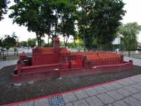 Miniatura malborskiego zamku