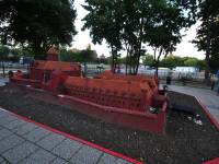 Miniatura malborskiego zamku