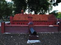 Miniatura malborskiego zamku