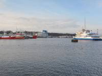 Pomnik rybaka i rybaczki w Kołobrzegu