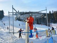 Wyciag narciarski w Ustrzykach Dolnych - Gromadzyń