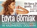 Edyta Górniak z koncertem w Kazimierzu