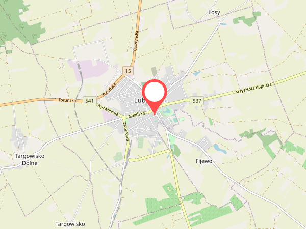 Szlak rowerowy pętla lubawska