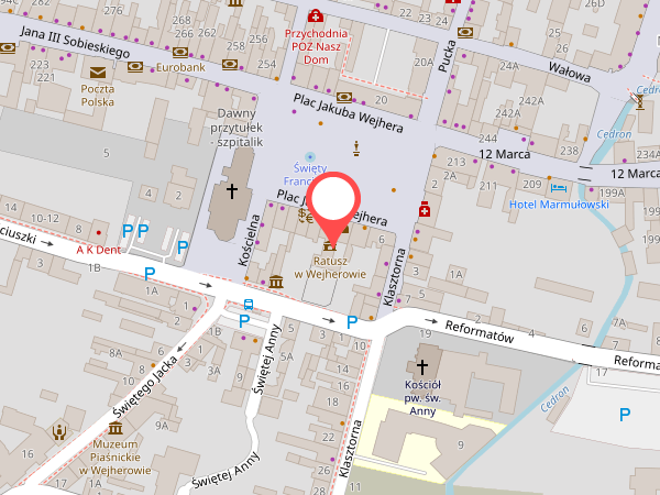 Neobarokowy Ratusz w Wejherowie