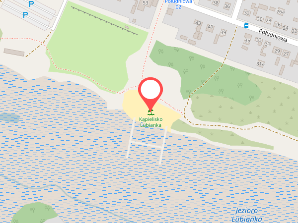 Kąpielisko nad Zalewem Lubianka