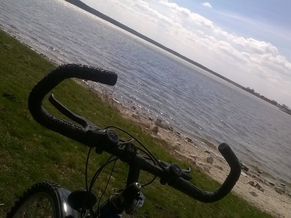 Rowerem nad Zalew Zemborzycki ;)