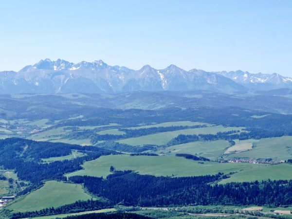 Widok z Trzech Koron