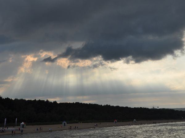 Gdańsk - plaża Brzeźno