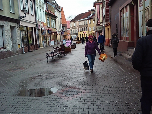 Deptak.Ulica Kętrzyńska