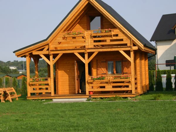 W takim domku można odpoczywać.