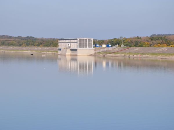Jezioro Otmuchowskie - widok z korony jeziorka