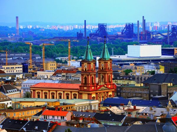 Ostrawa-Katedrála Božského Spasitele-ZOO-Rynek Masaryka