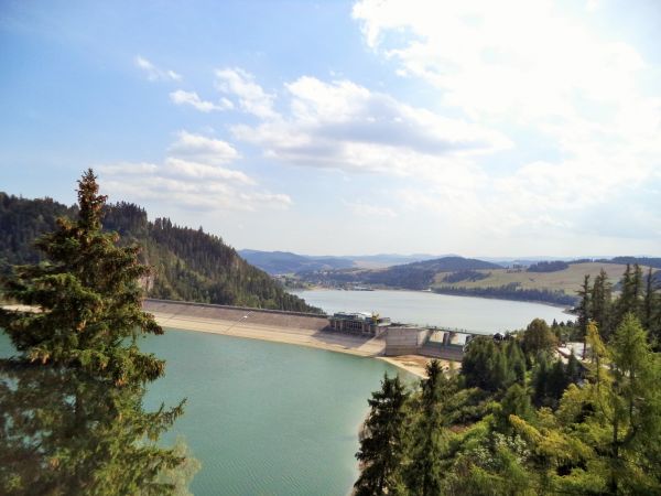 Zamek i zapora w Niedzicy