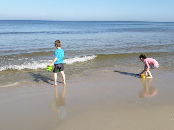 Plaża i morze Stegna