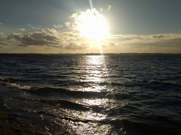 Zachód słońca w Rewie