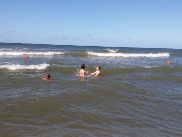 Wladyslawowo.Zimne morze :-)