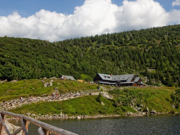 Mały staw i Samotnia.