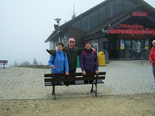 Górna stacja wyciągu na Jaworzynę Krynicką