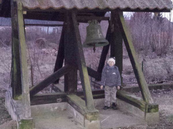 Brama, Dzwonnica,Widokówka Prześlic i Przedwojenne Prześlice