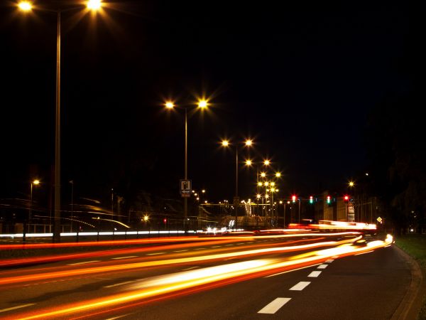 Leszno w nocnej szacie