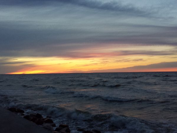 plaża w Jastrzębiej Górze