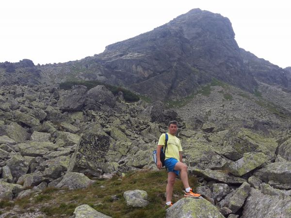 Zejście z przełęczy Karb 1853 mnpm