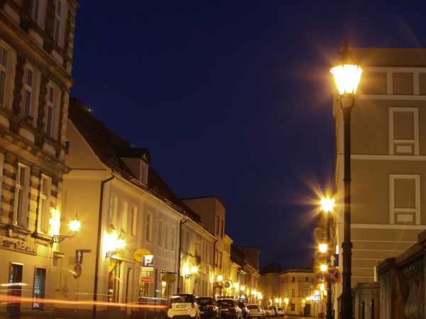 Leszno w nocnej szacie