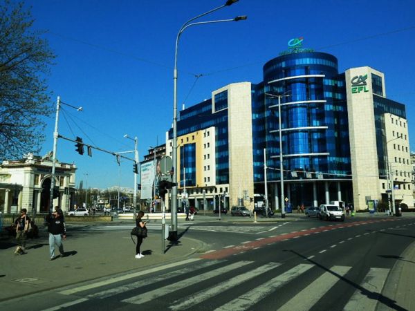 Budynek Credit Agricol na Pl.Orląt Lwowskich