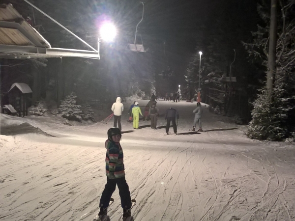 Jazda nocna na Puchatku