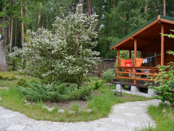 Domki  drewniane w Sierakowie