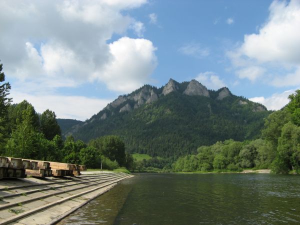 Przystań flisacka - Sromowce Niżne