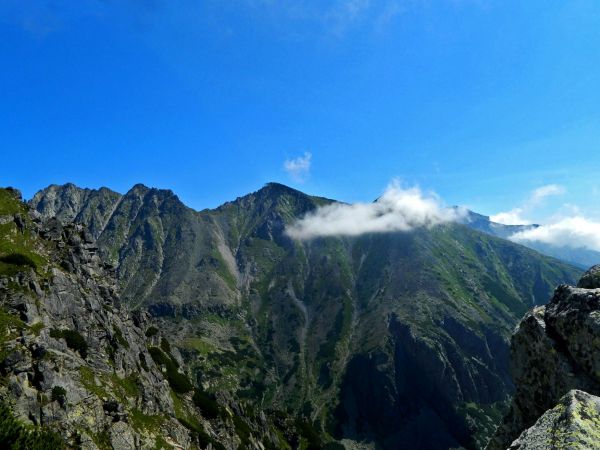 Panorama ze szlaku na Skrajne Solisko.